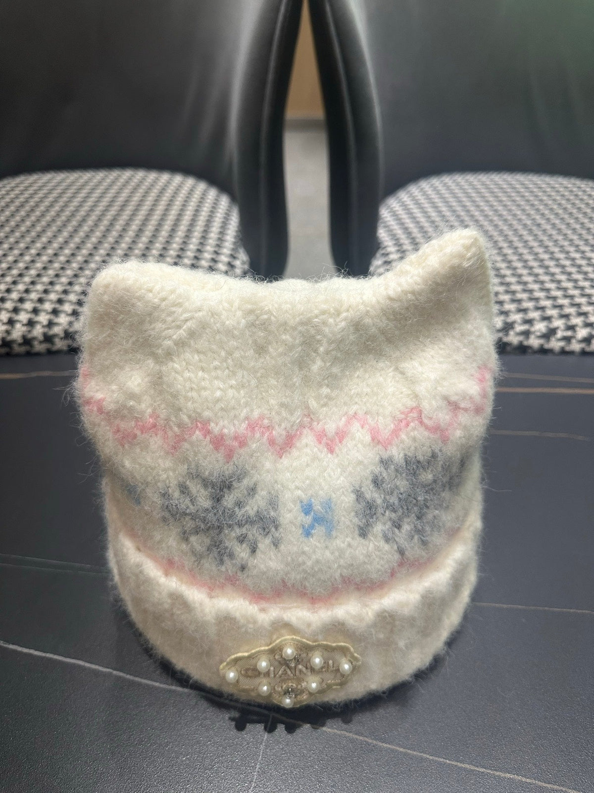 Chanel 2026 Cat-Ear Hat Knit 566067