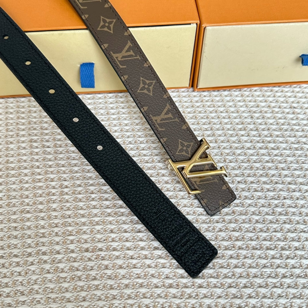 LV ICONIC 25 MM IN BROWN DAMIER CALFSKIN SILVER HARDWARE