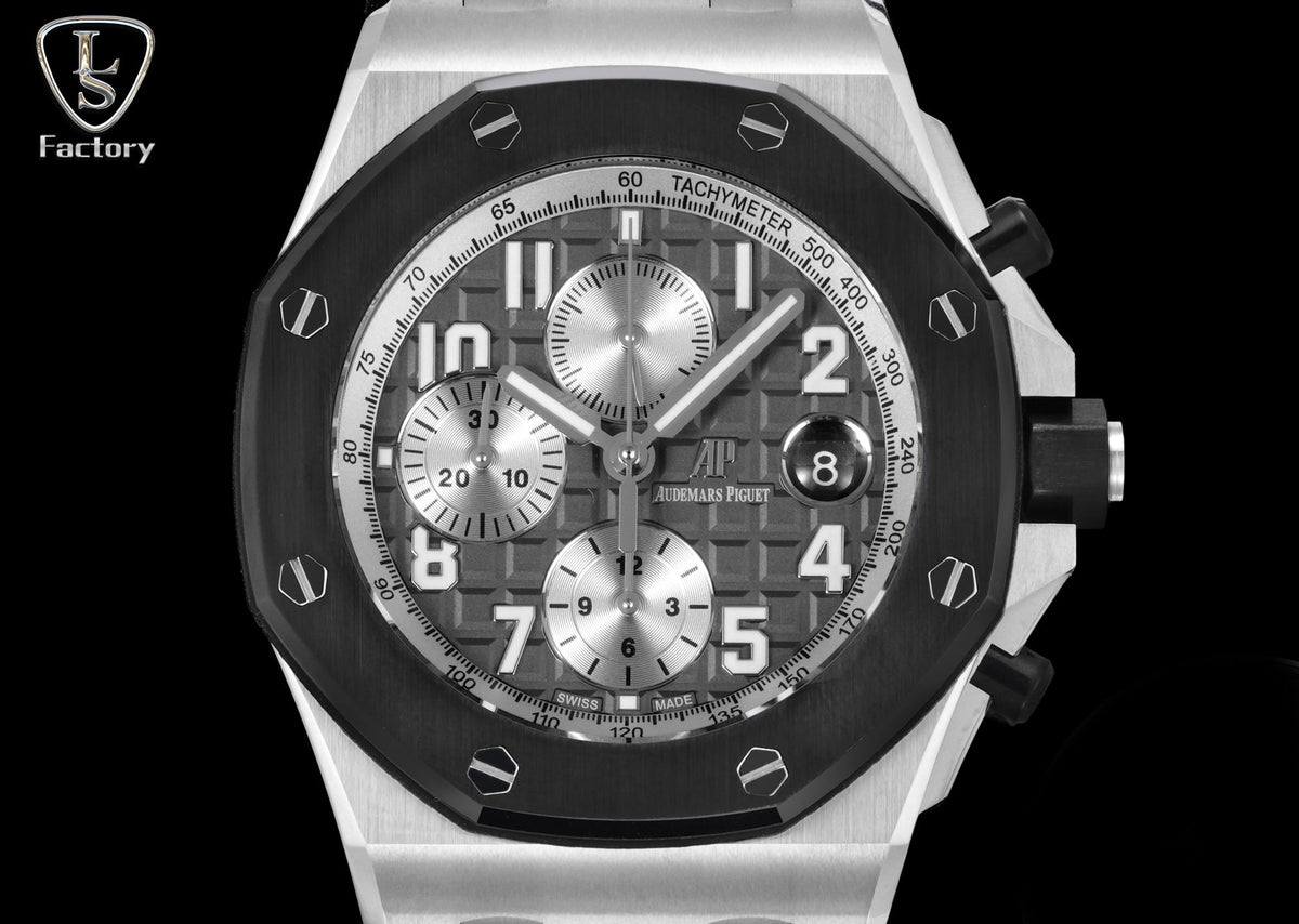 Audemars Piguet Royal Oak Offshore Chronograph 42mm Stainless Steel White Dial