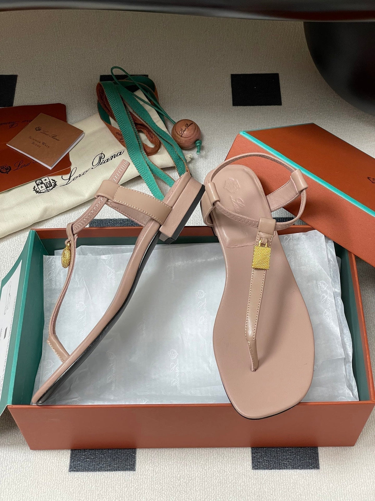 LP Mindil Infra Sandal Light Pink Sheepskin 312164