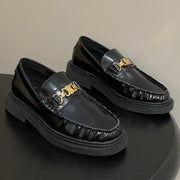 Celine 2026 Université Triomphe Loafers Patent Leather 773502