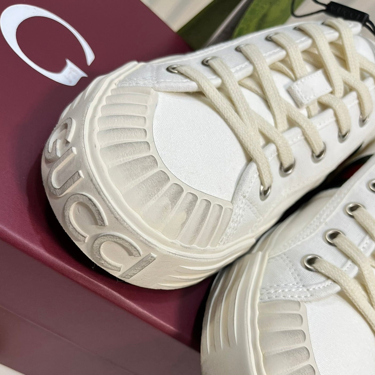 GG Ace signature Sneaker White