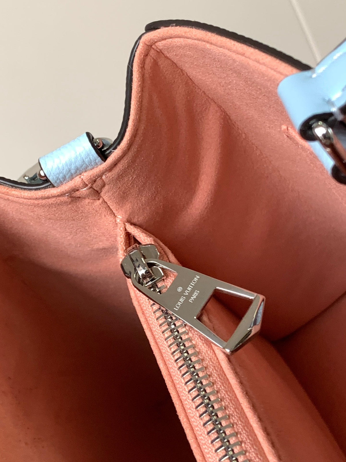LV Marelle 30cm Tote Bag Blue Epi grain leather 241068