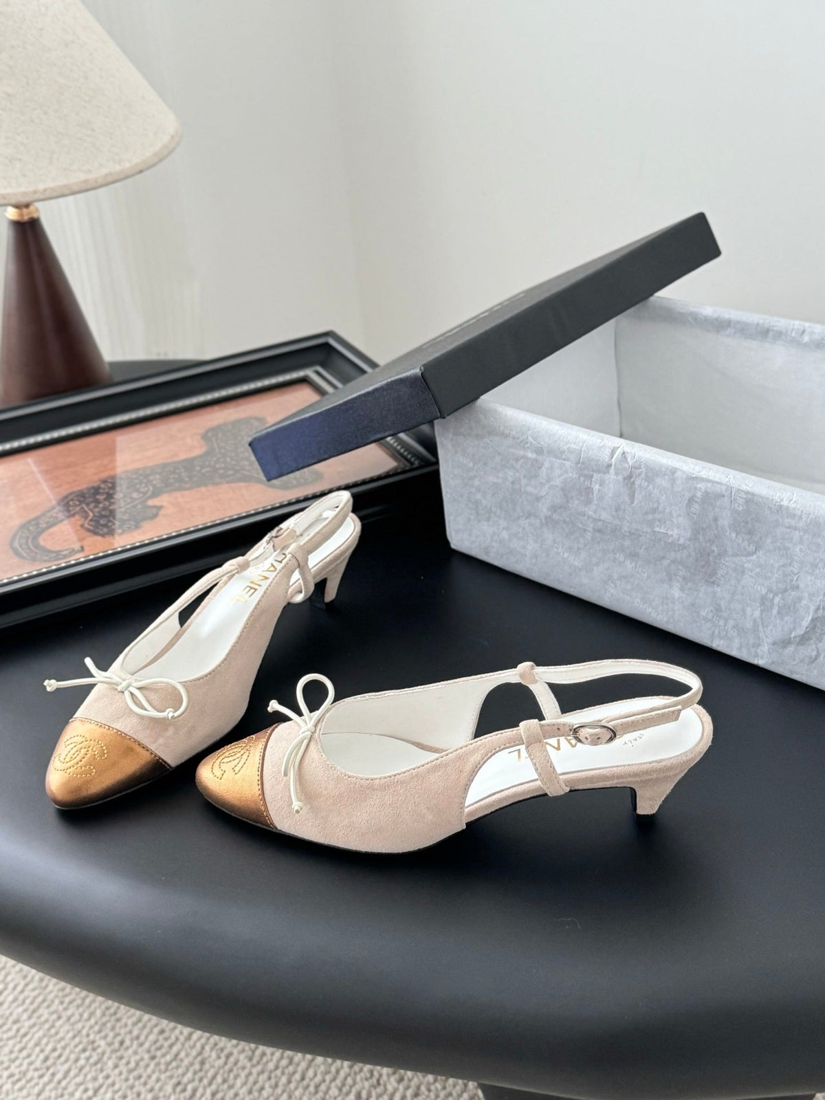 CC 25 Slingback Pink Suede 305276