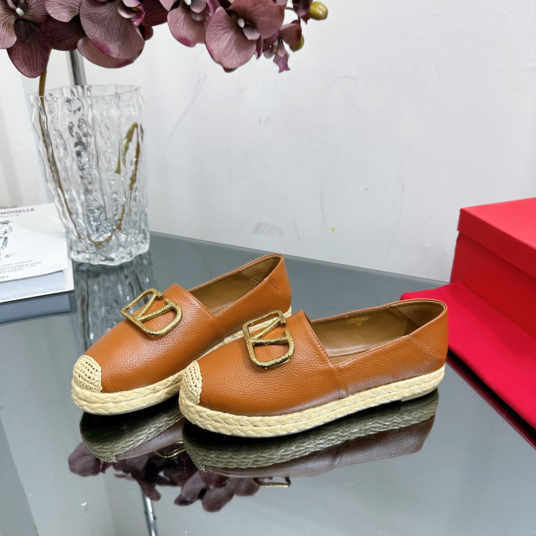 Vlogo Signature Loafer Brown Leather