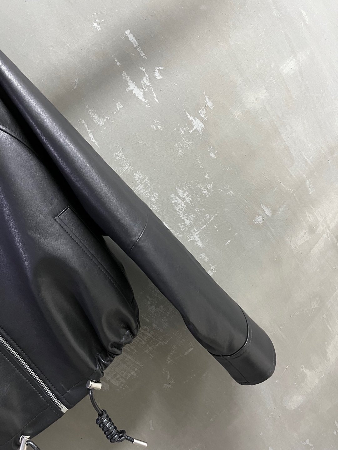Loewe 2025 Leather Jacket Black Sheepskin