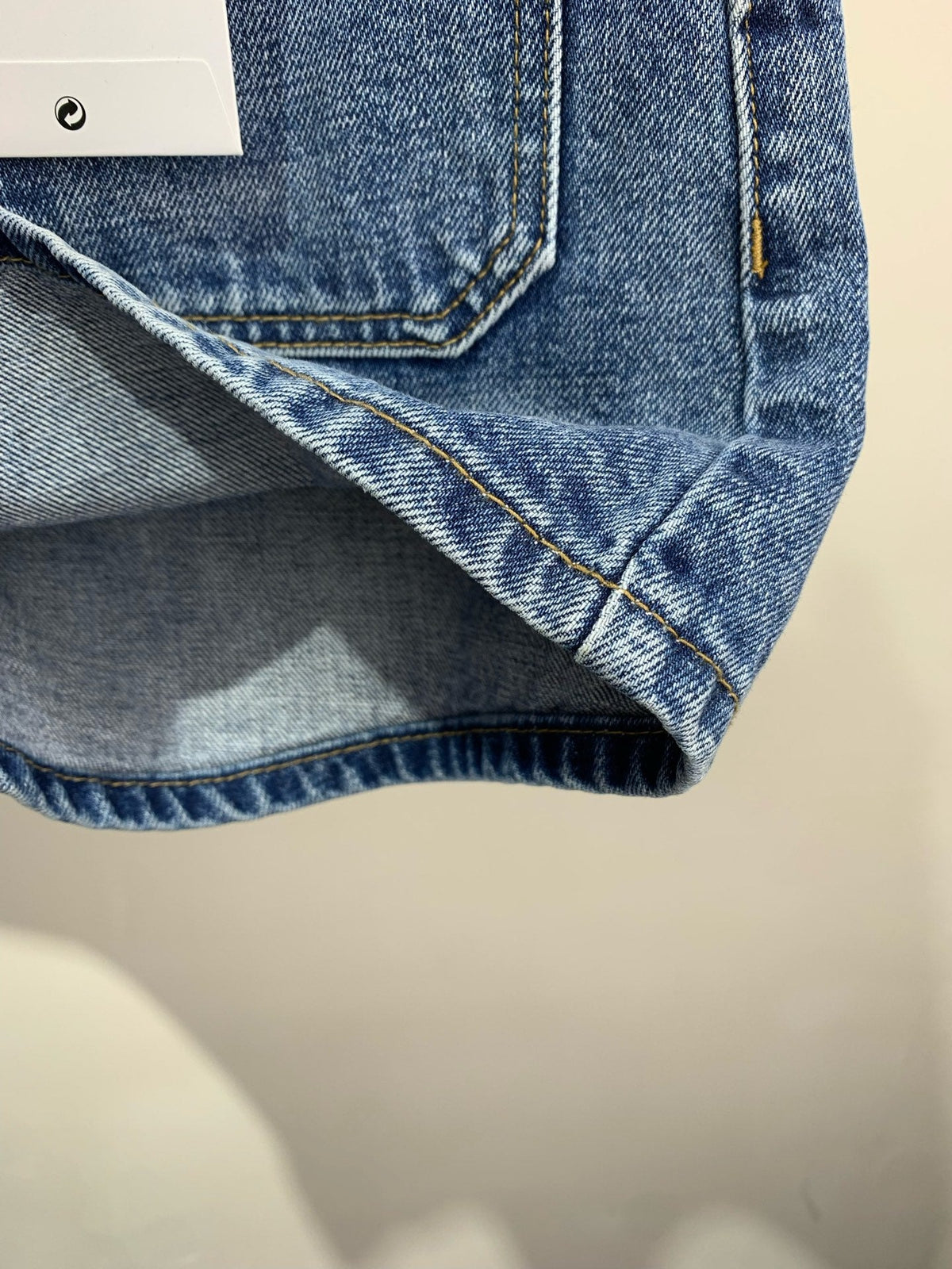 Dior 2026 Embroidered Denim Shorts Blue Cotton 397642