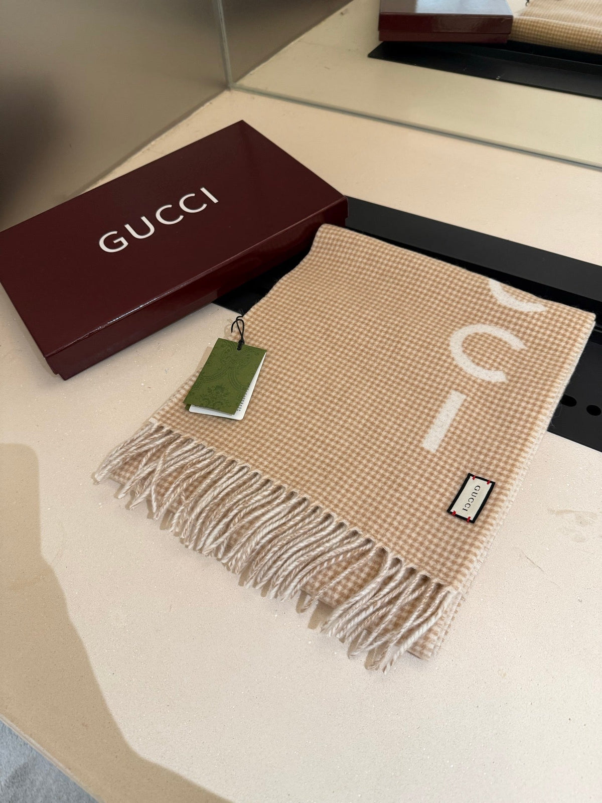 GG Jackie Mini 180CM Beige Cashmere 288067