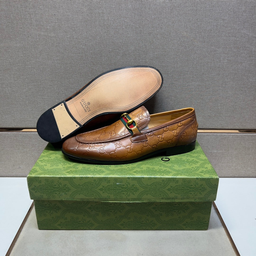 GG Men's 25 Loafer Brown Cowhide 545160