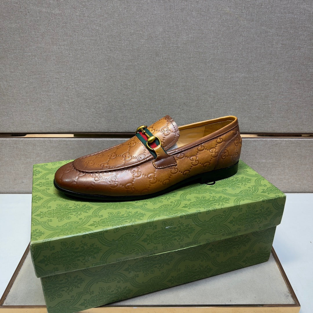 GG Men's 25 Loafer Brown Cowhide 545160