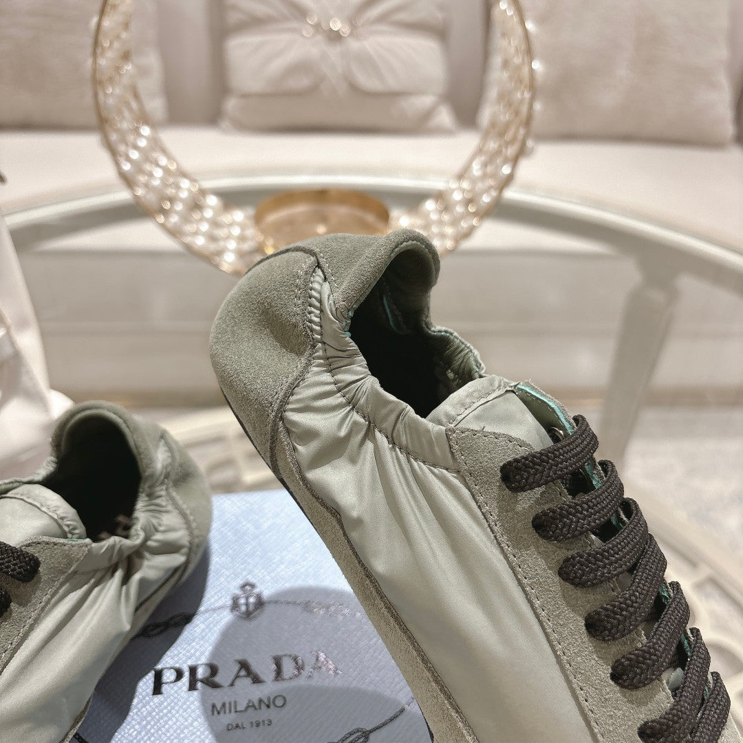 PRA 26S Casual Sneaker Gray Canvas Suede 625955