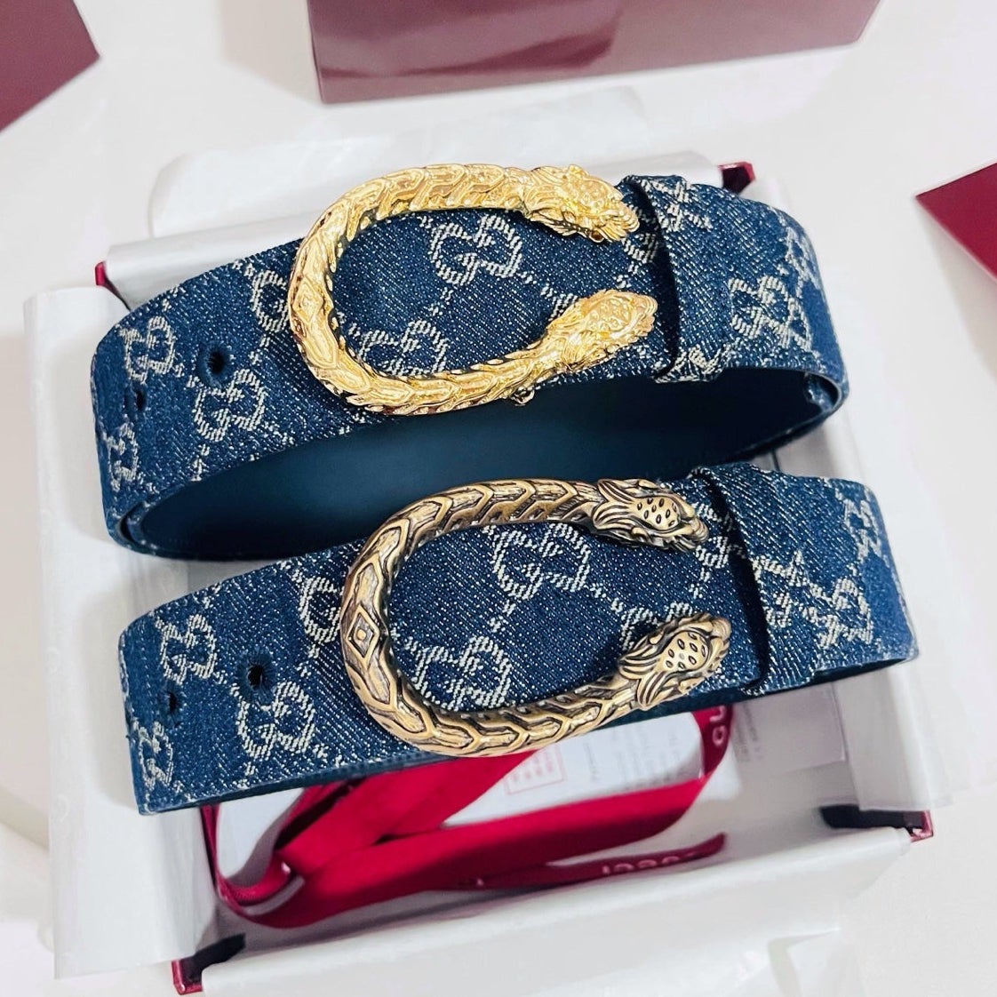 Gucci 2026 Dionysus Belt 40mm Canvas
