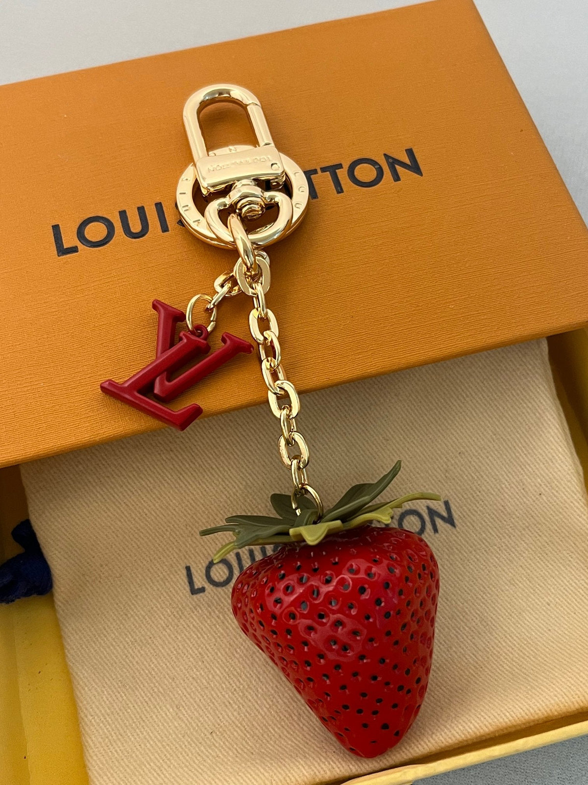 LV Strawberry Charm