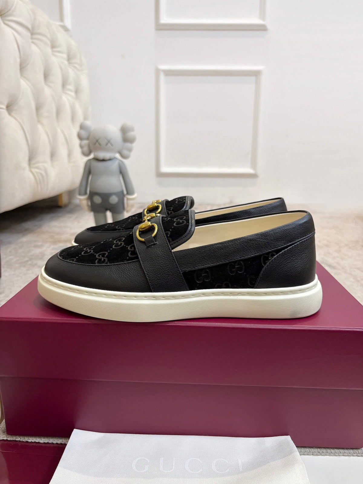 Gucci 2026 Horsebit Loafers Suede 929226