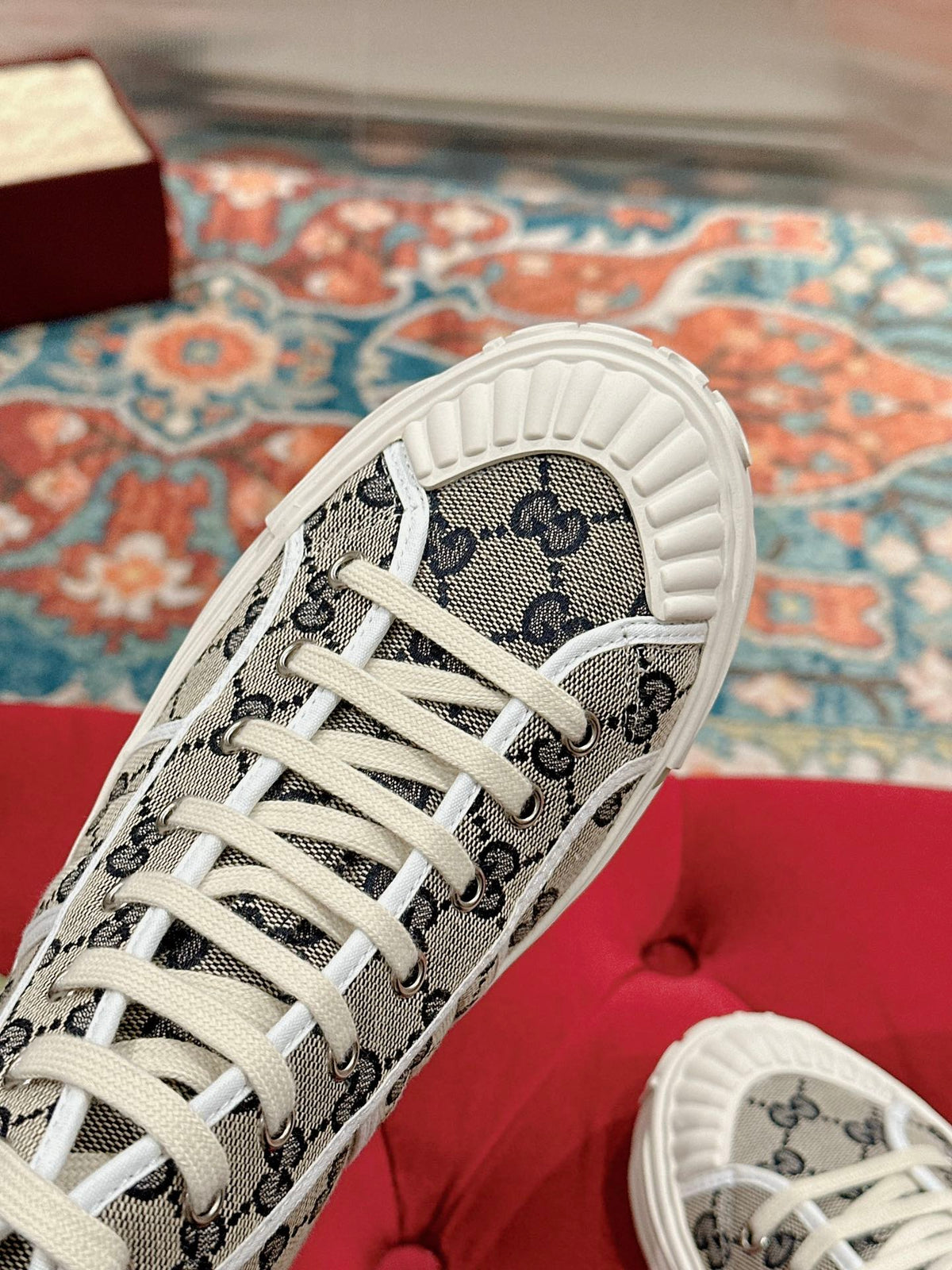 Gucci 2026 High-Top Sneakers Canvas 989036