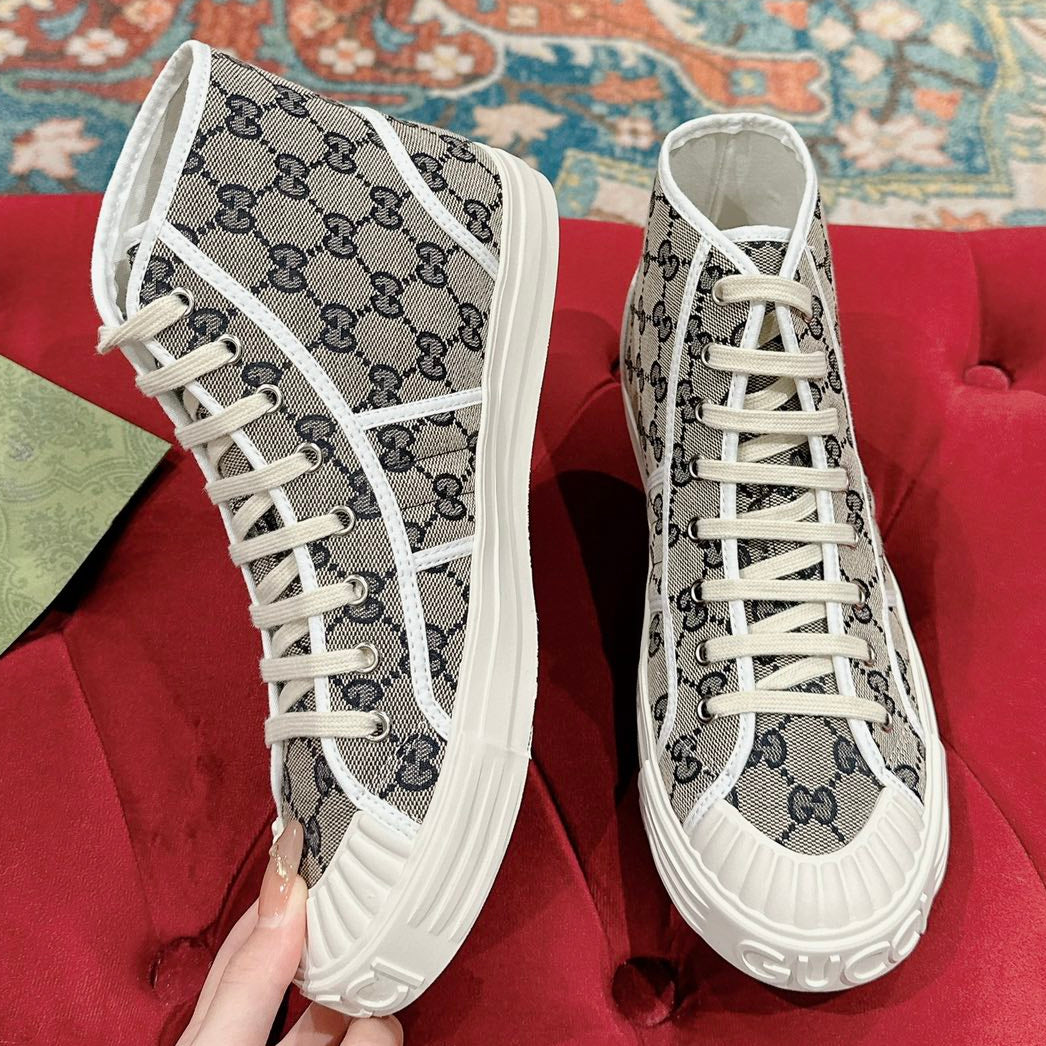 Gucci 2026 High-Top Sneakers Canvas 989036