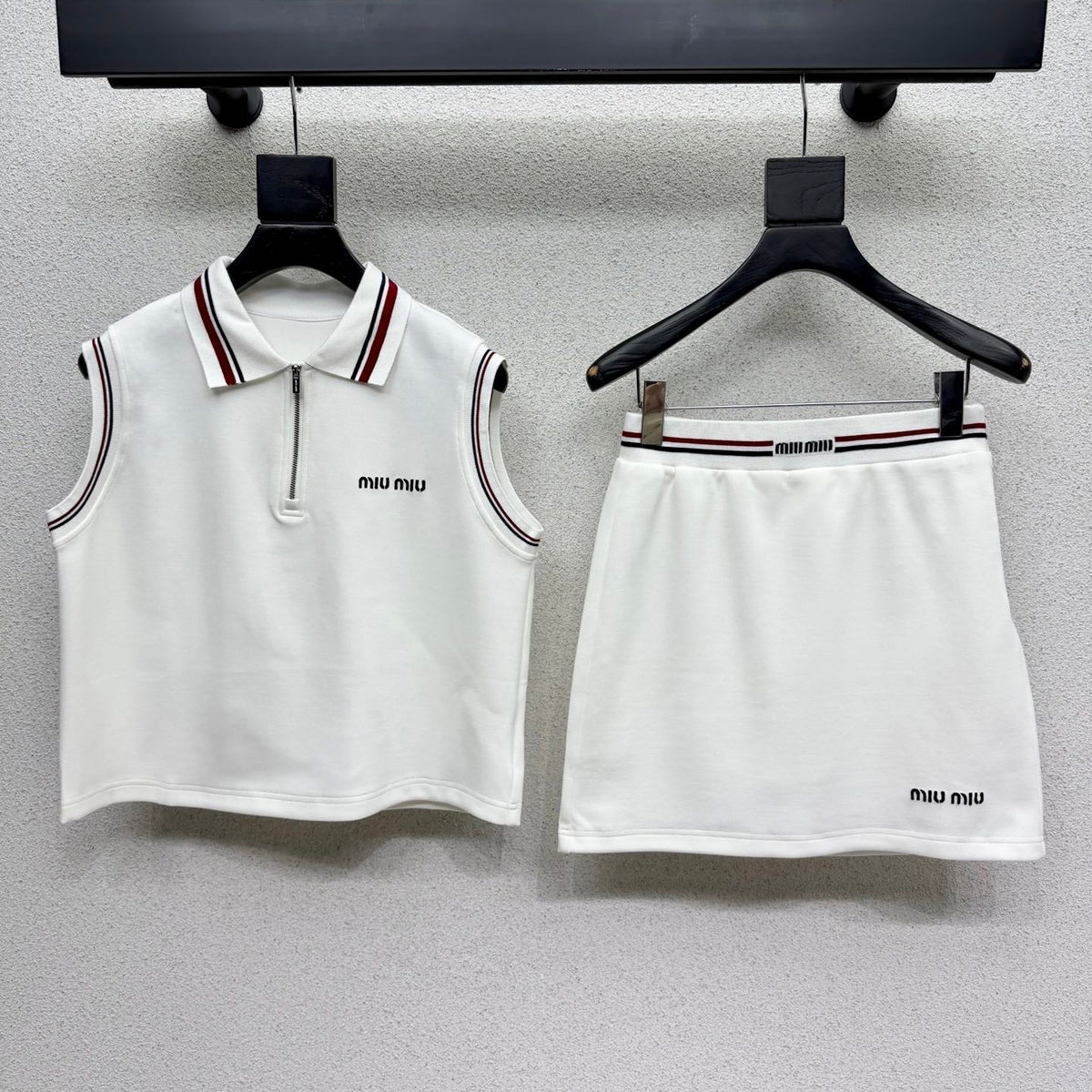 MiuMiu 2026 Set White Cotton 646657