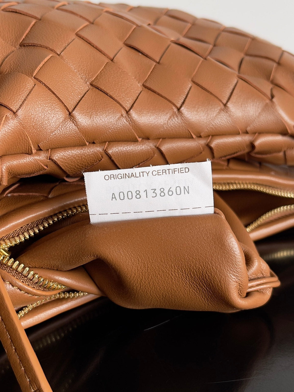 BV GemeIIi 36cm Bag Brown Calfskin 249687