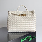 BV Andiamo Bag Cream Nappa Leather 249679