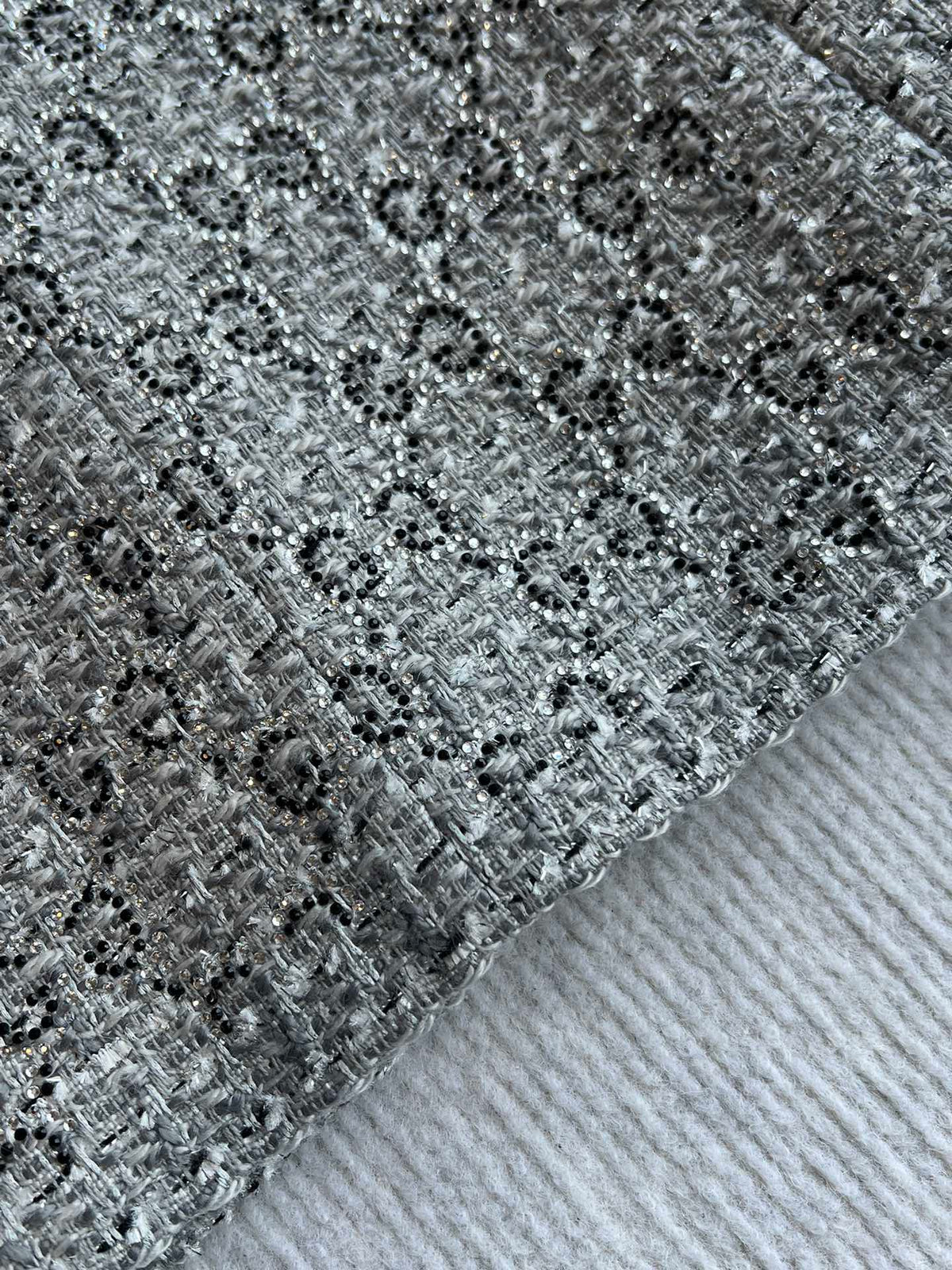 GG 25 Jacket Gray Diamond Tweed 0016