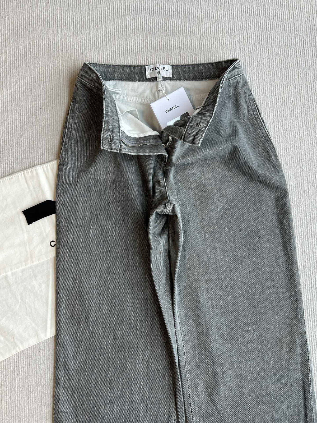 CC 25 jeans dark grey cotton 237735