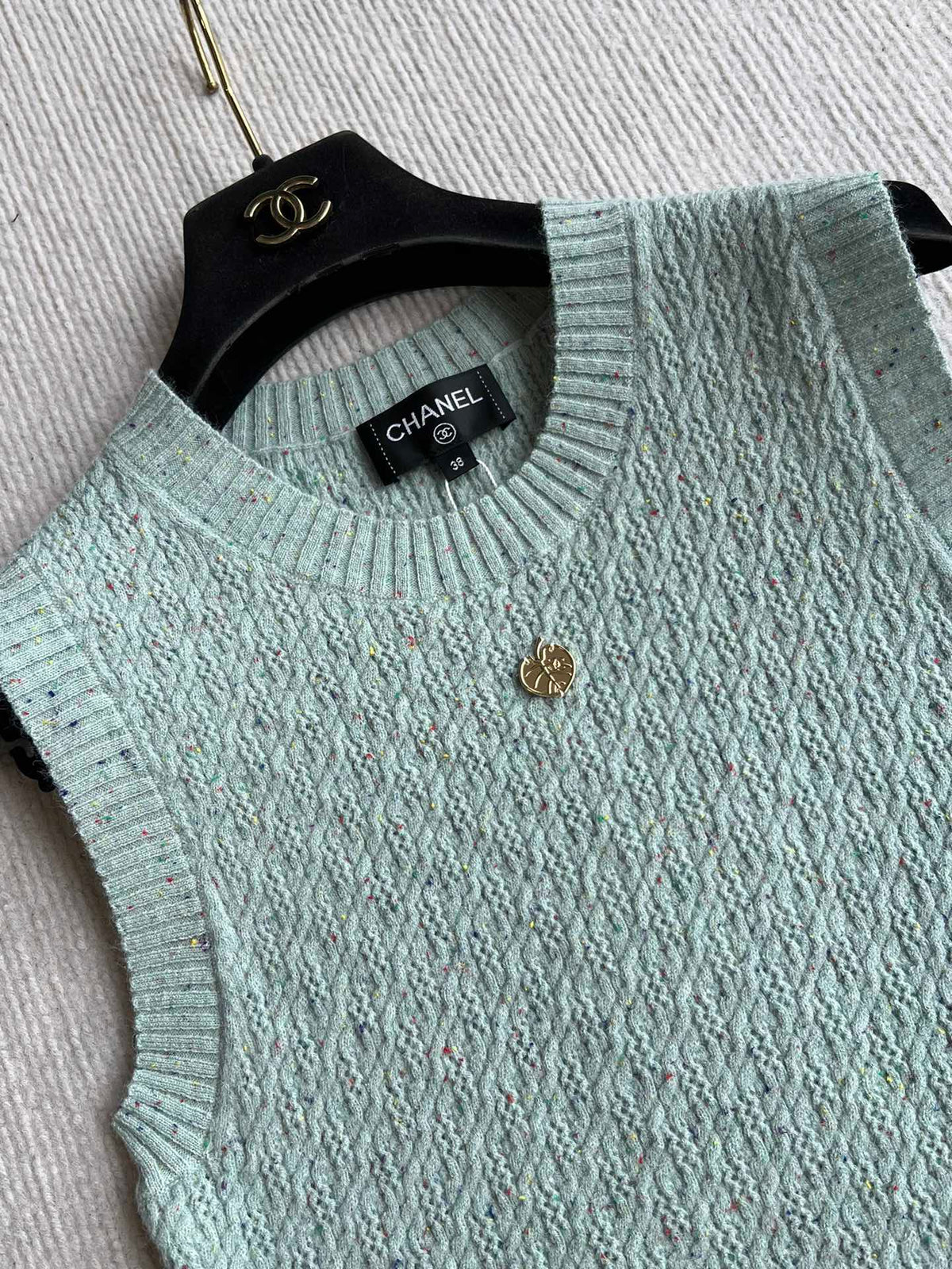 CC 25 Vest Pattern Wool 269549