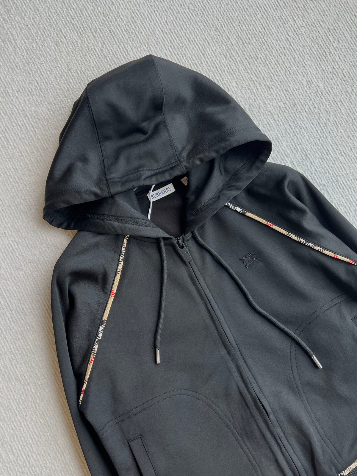 Bur 25 Hooded Suit Black Cottoon 300073