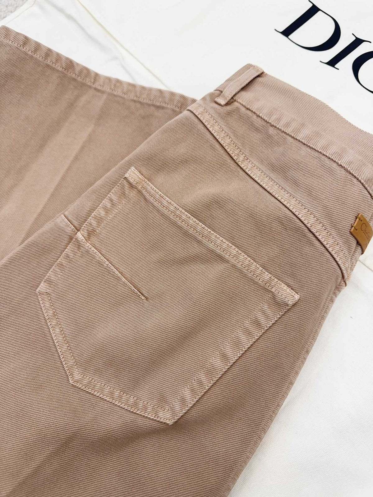 CD 25 Straight Jeans Smoky Pink Cotton