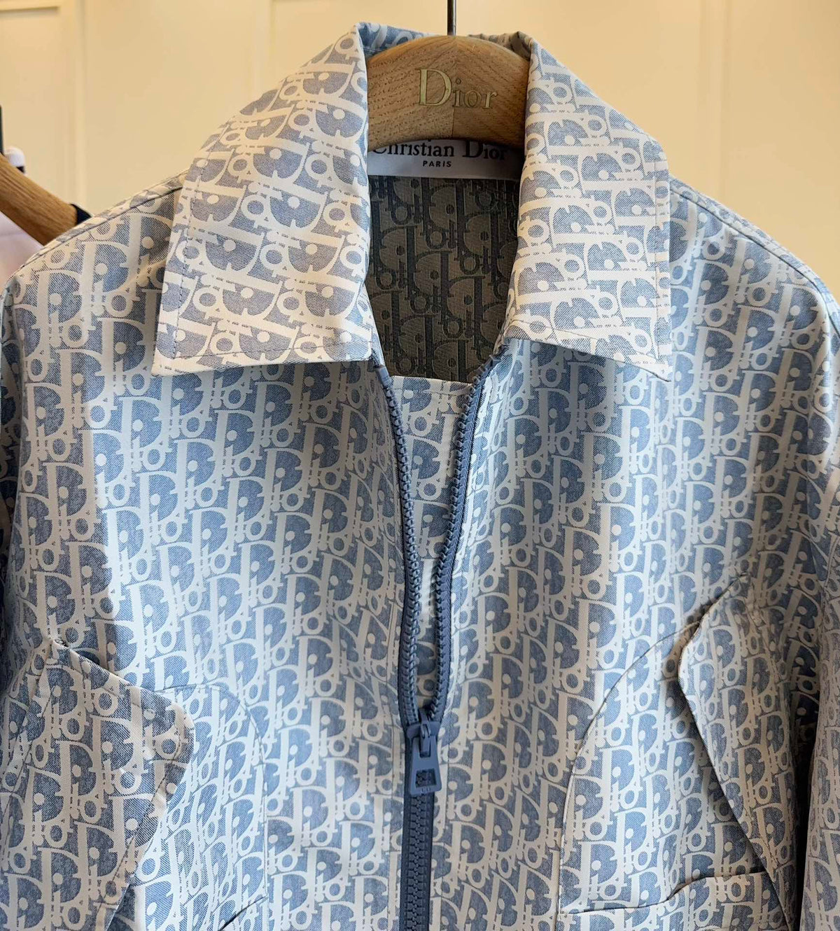CD 25 Jacket Light Blue Polyester