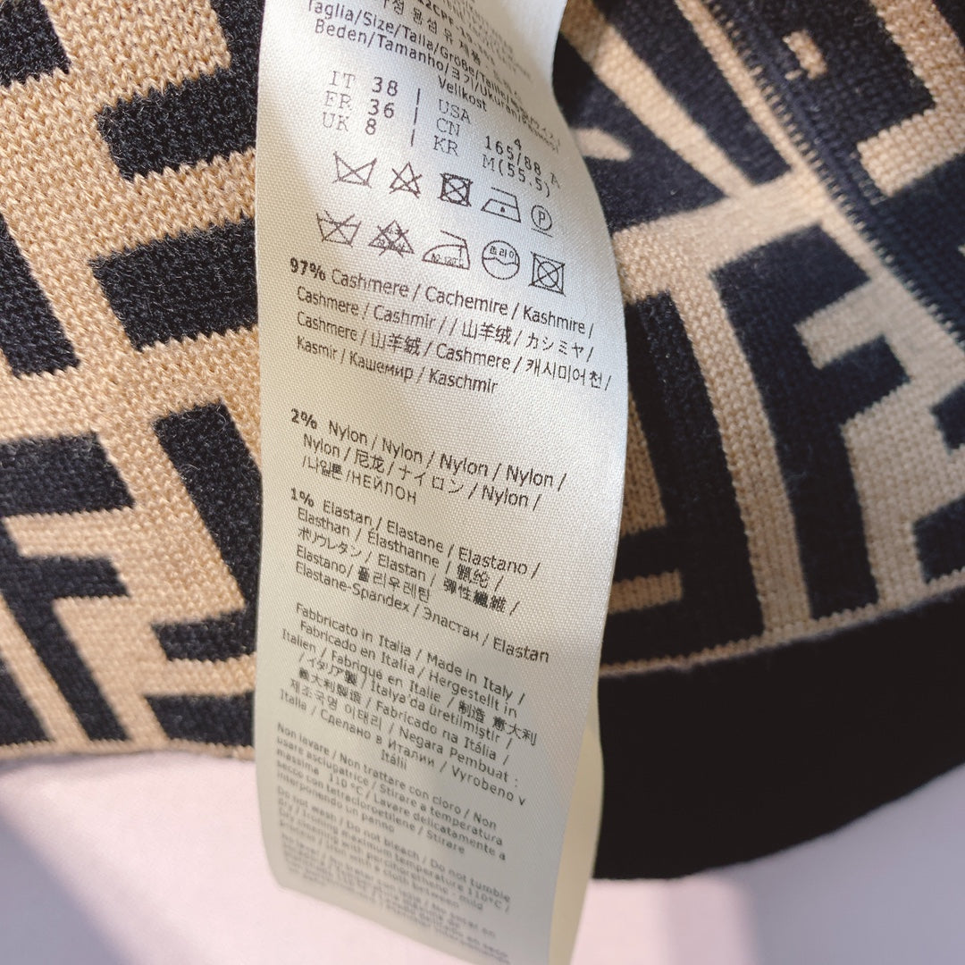 Fendi 25 Jacket Black Wool 0017