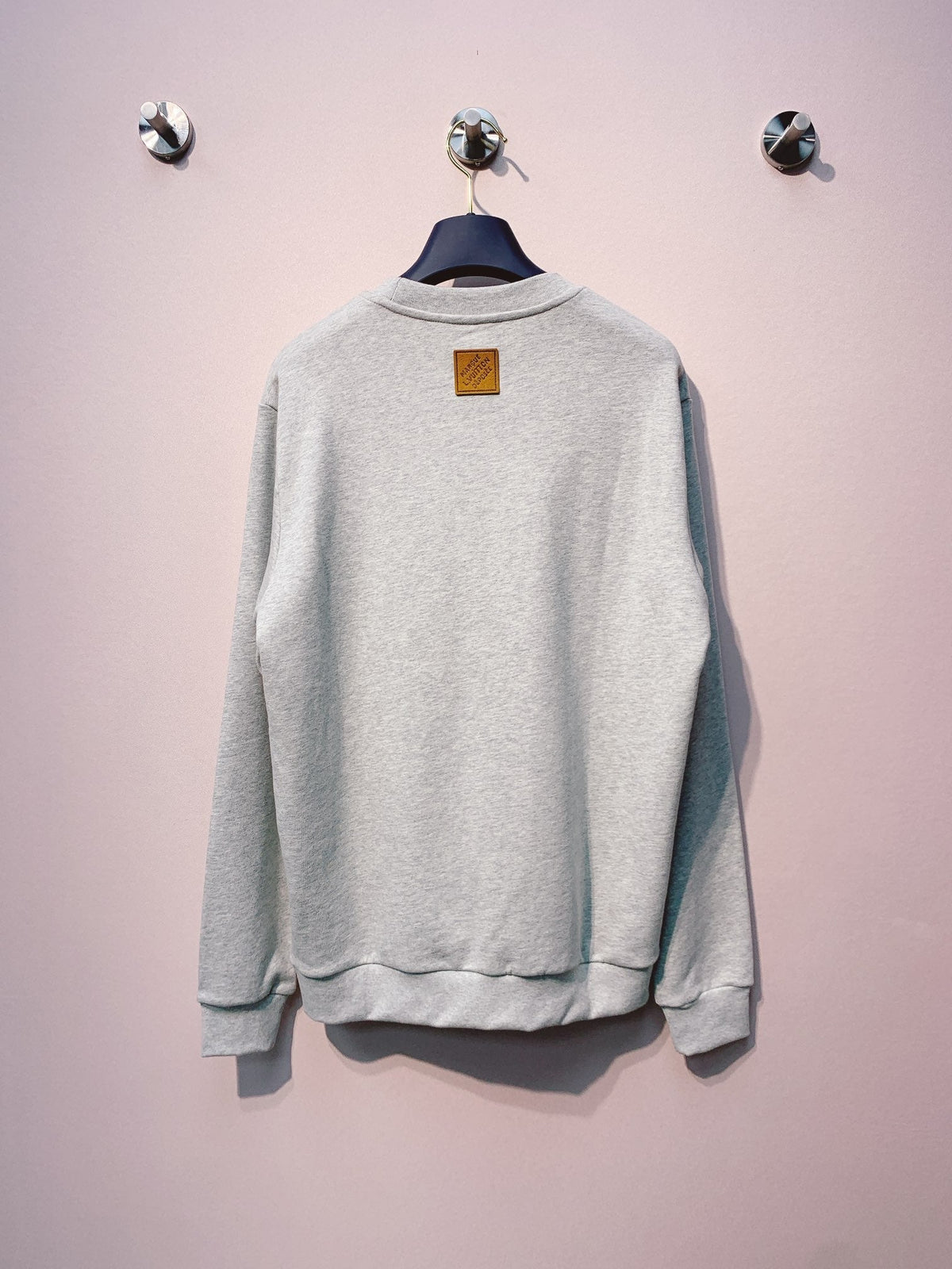 LV 25 Sweater Gray mix Colors Cotton 293396