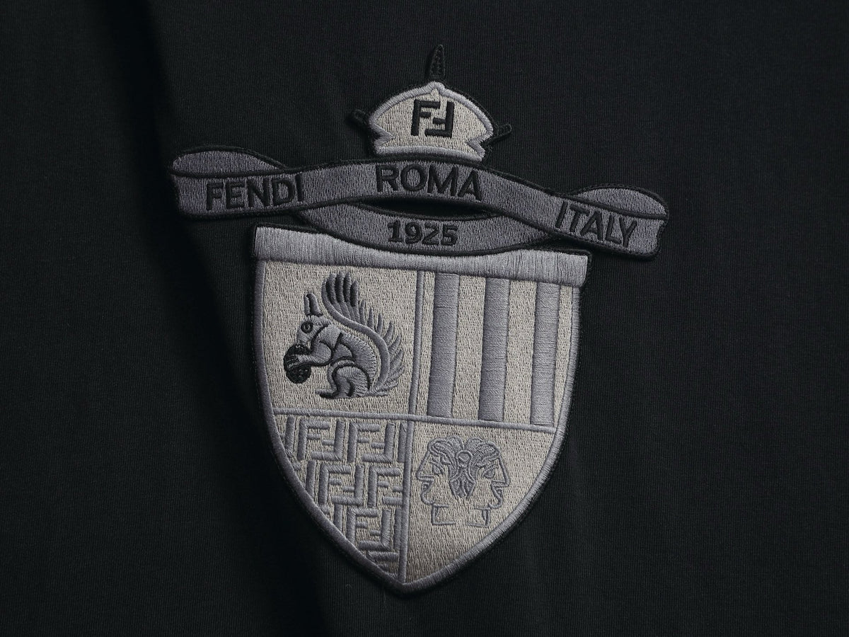 Fendi 2026 Logo Embroidered T-Shirt Cotton 829804