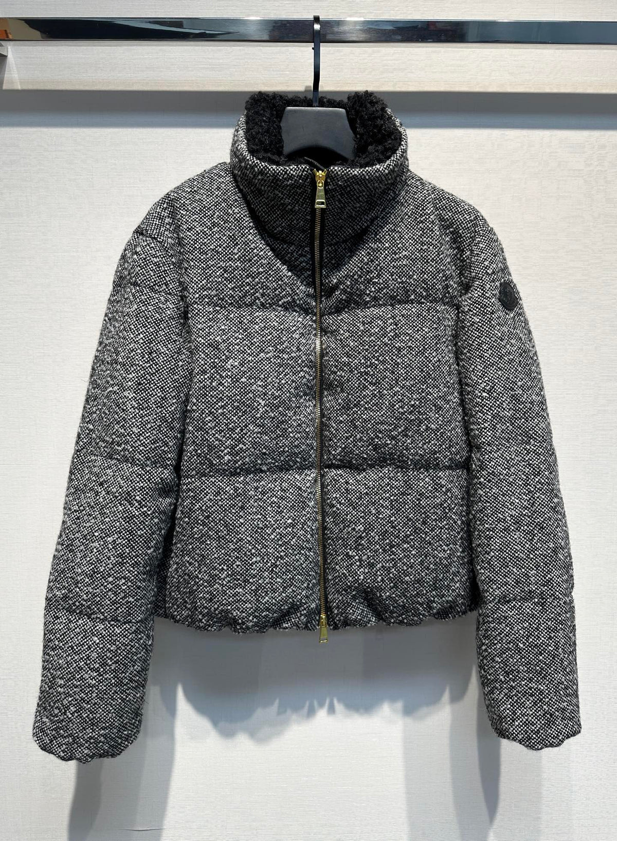 MC 2025 Jacket Black White Tweed Lambwool
