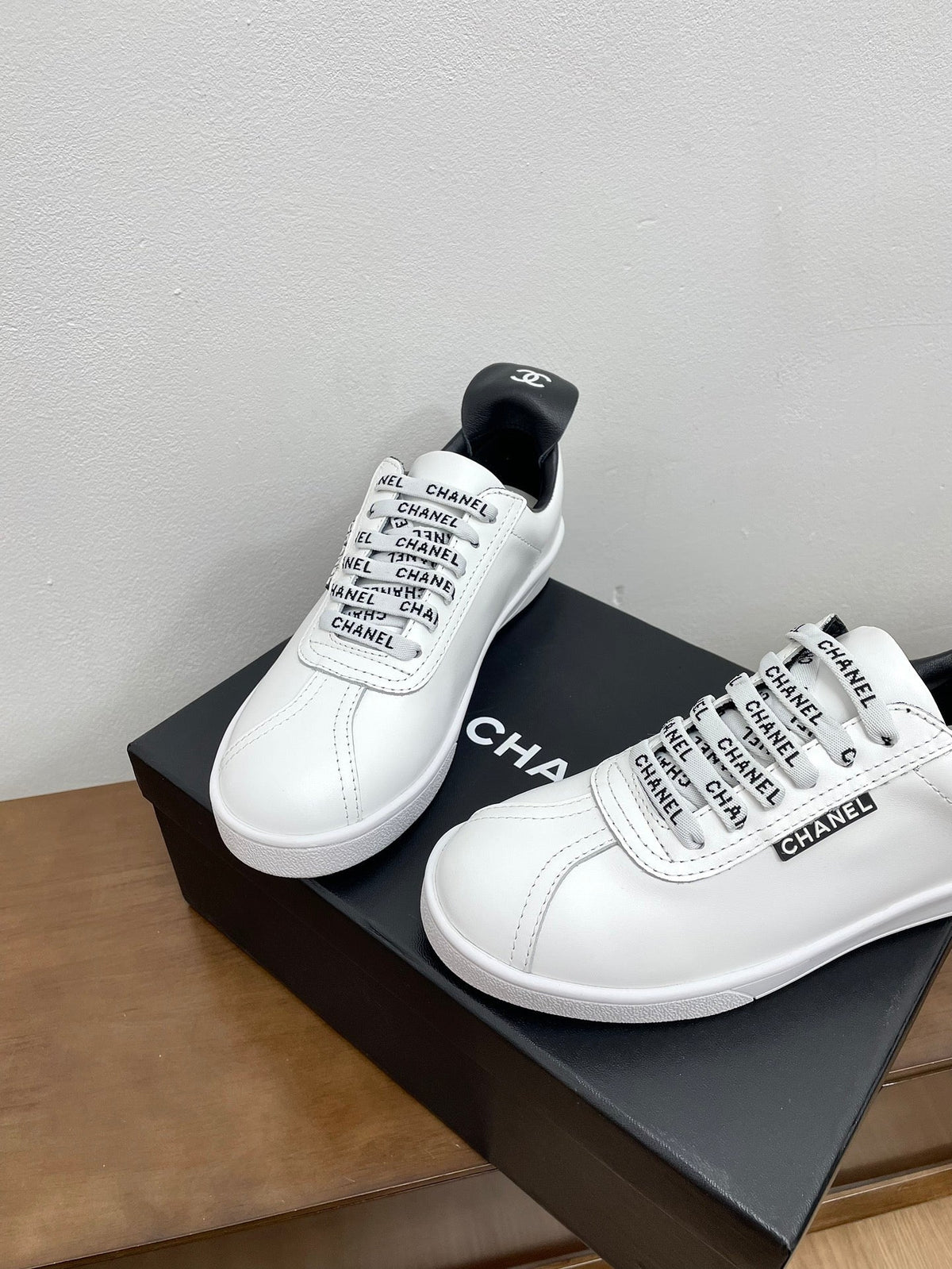 CC Classic Sneaker Black Mix White Cowhide