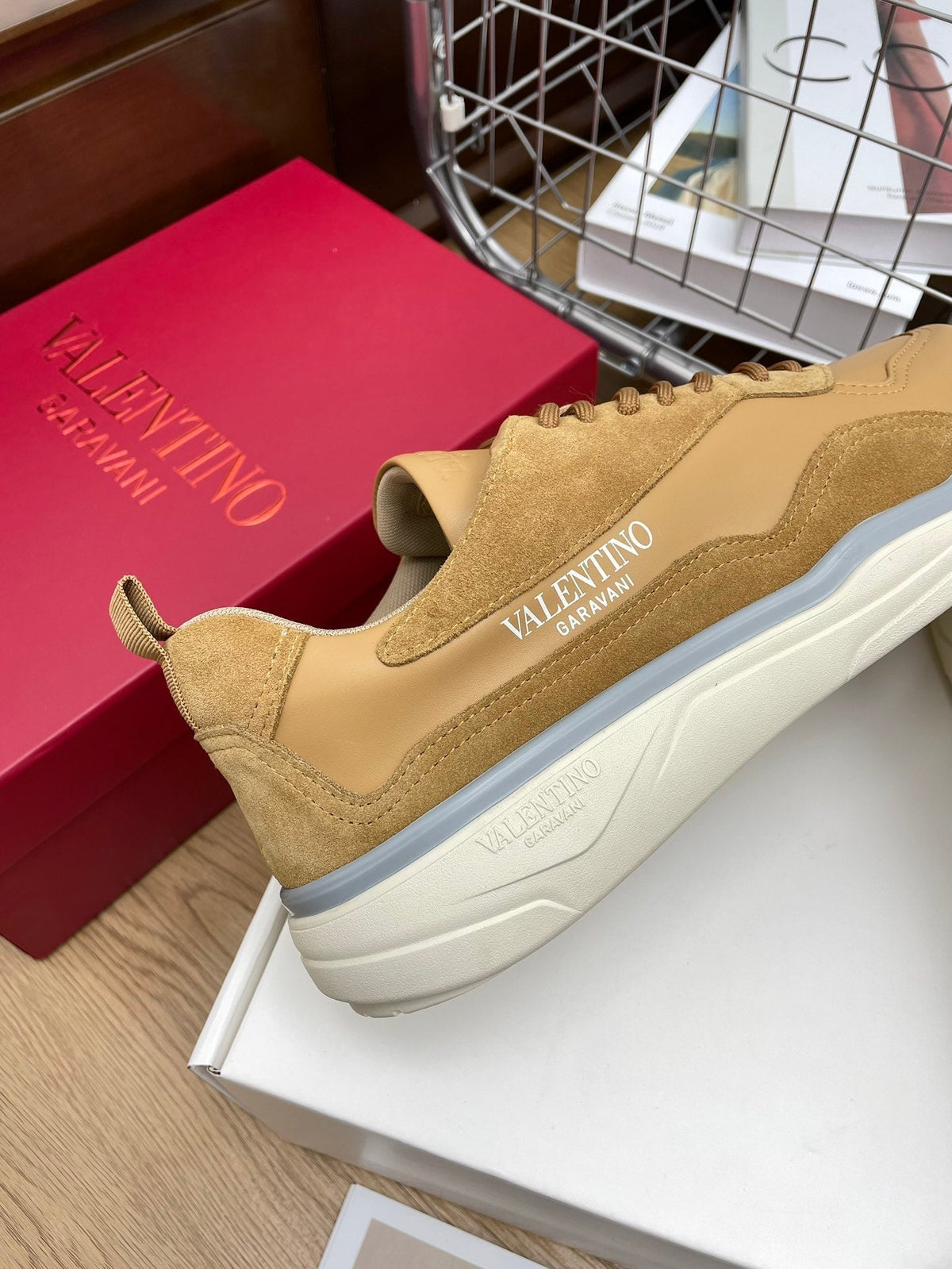 Gumboy Calfskin Sneaker Brown 990117