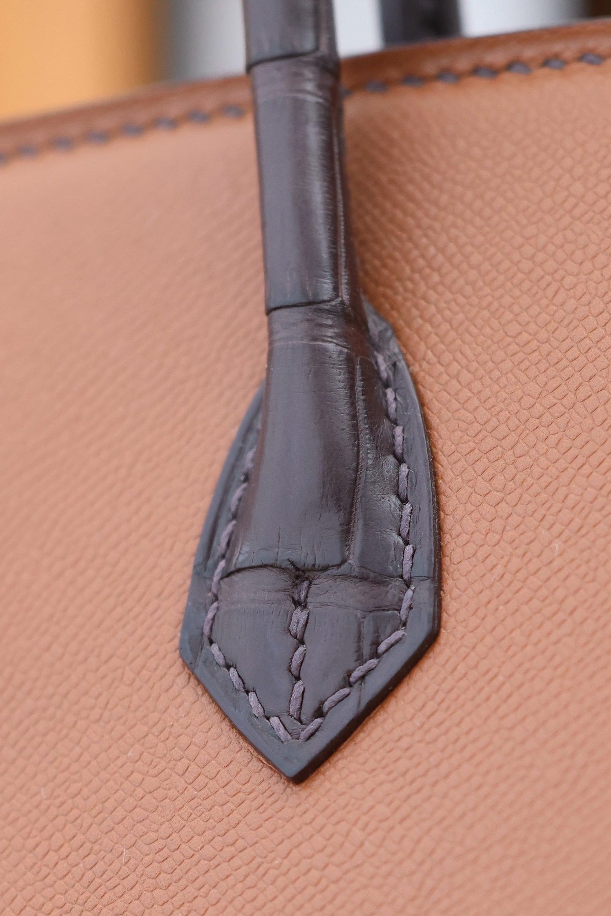 HM Birkin Faubourg Touch 20 Golden Brown Madame with Epsom 228953