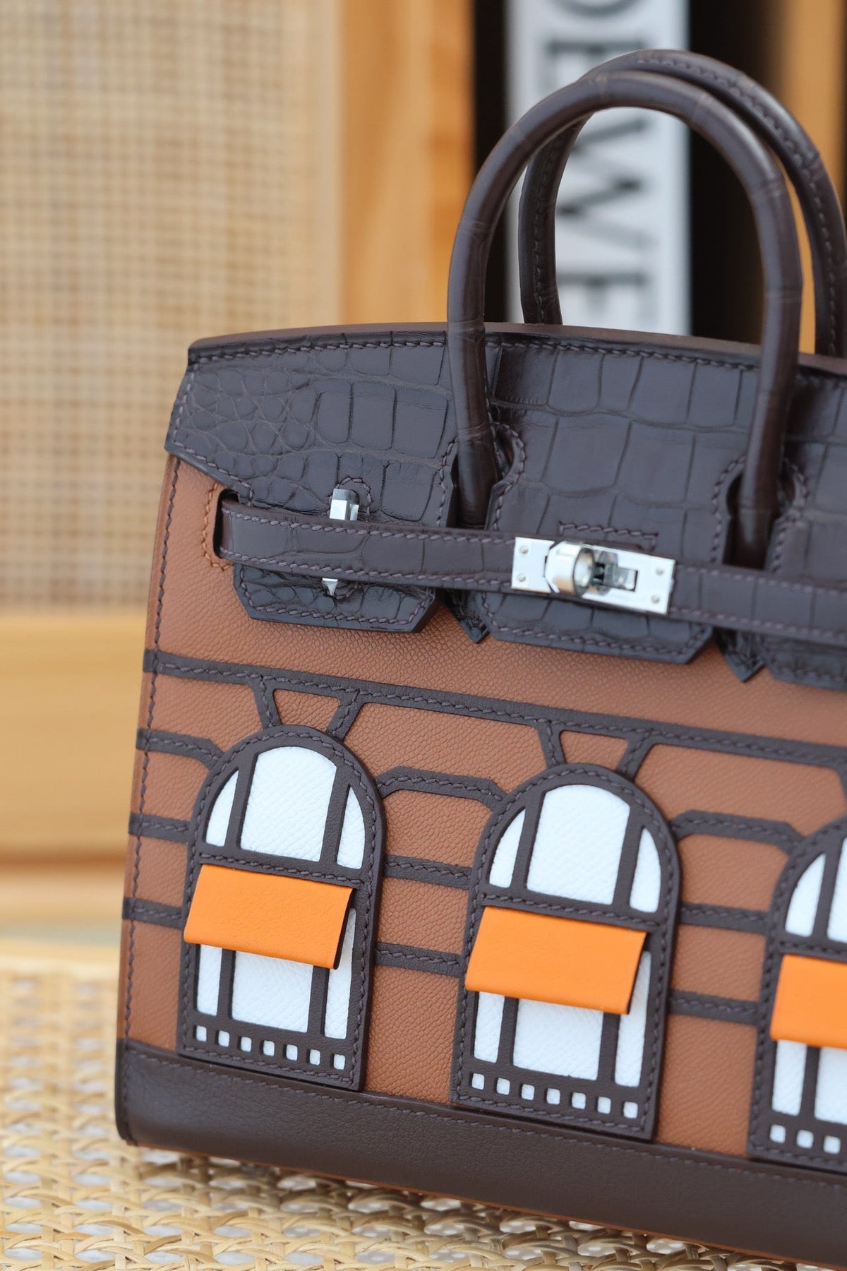 HM Birkin Faubourg Touch 20 Golden Brown Madame with Epsom 228953