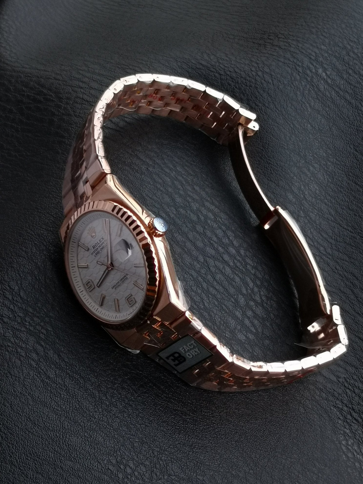 Rolex Land Dweller 40mm Pink Gold White
