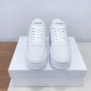 CELINE 25C Block Sneaker White Calfskin 231997