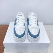 CELINE 25C Block Sneaker Blue mix White Calfskin 231999