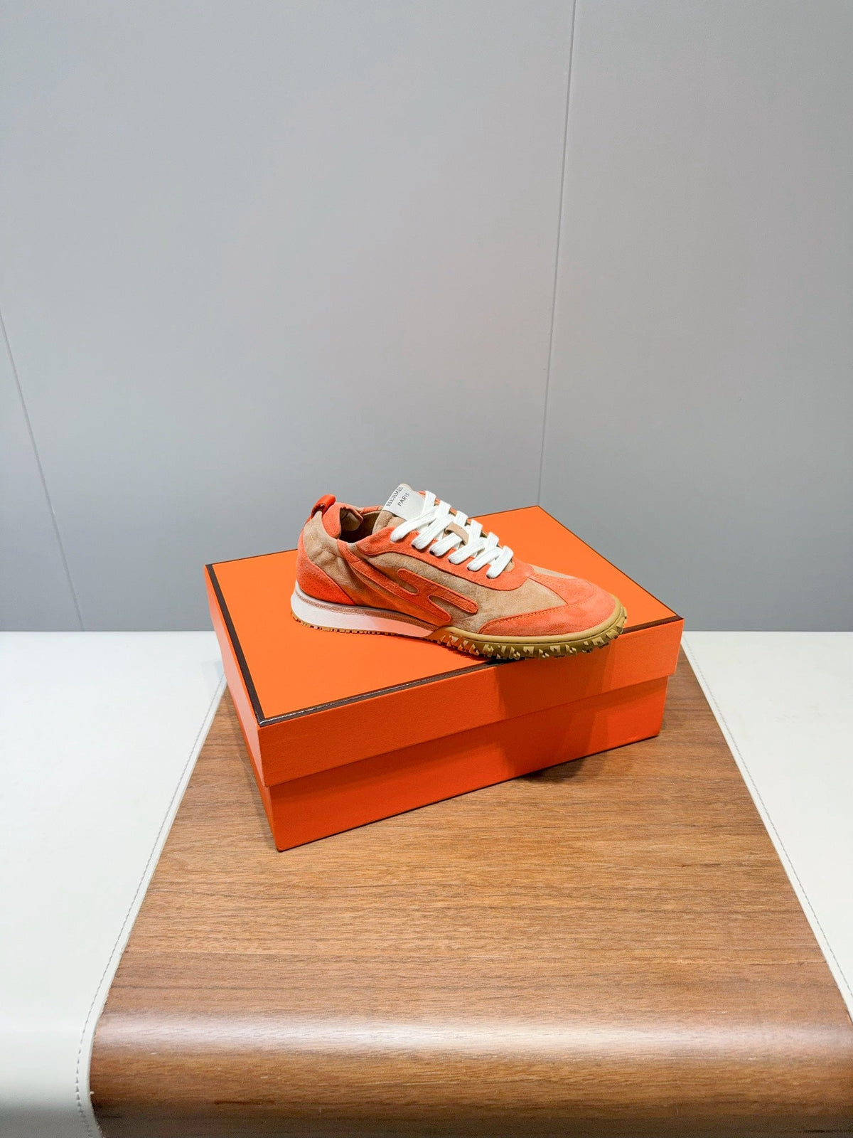 HM Jet Sneaker Orange Suede 317314