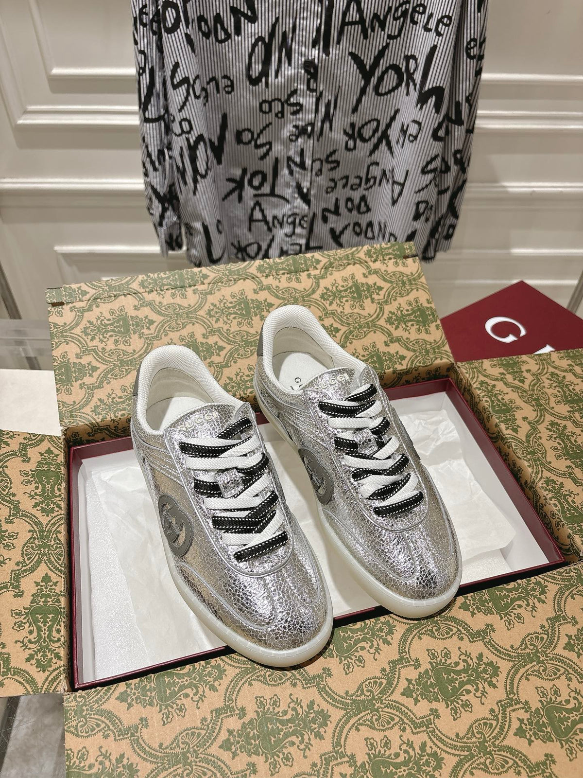 Gucci 2026 G75 Sneakers Leather 919292