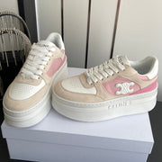 Celine 2026 Block Wedge Sneaker Suede Cowhide 847806