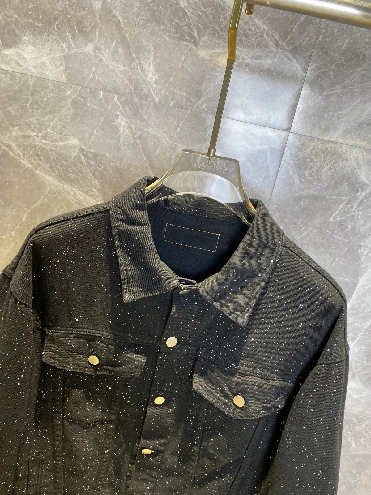 LV BLACK DENIM JACKET 239583