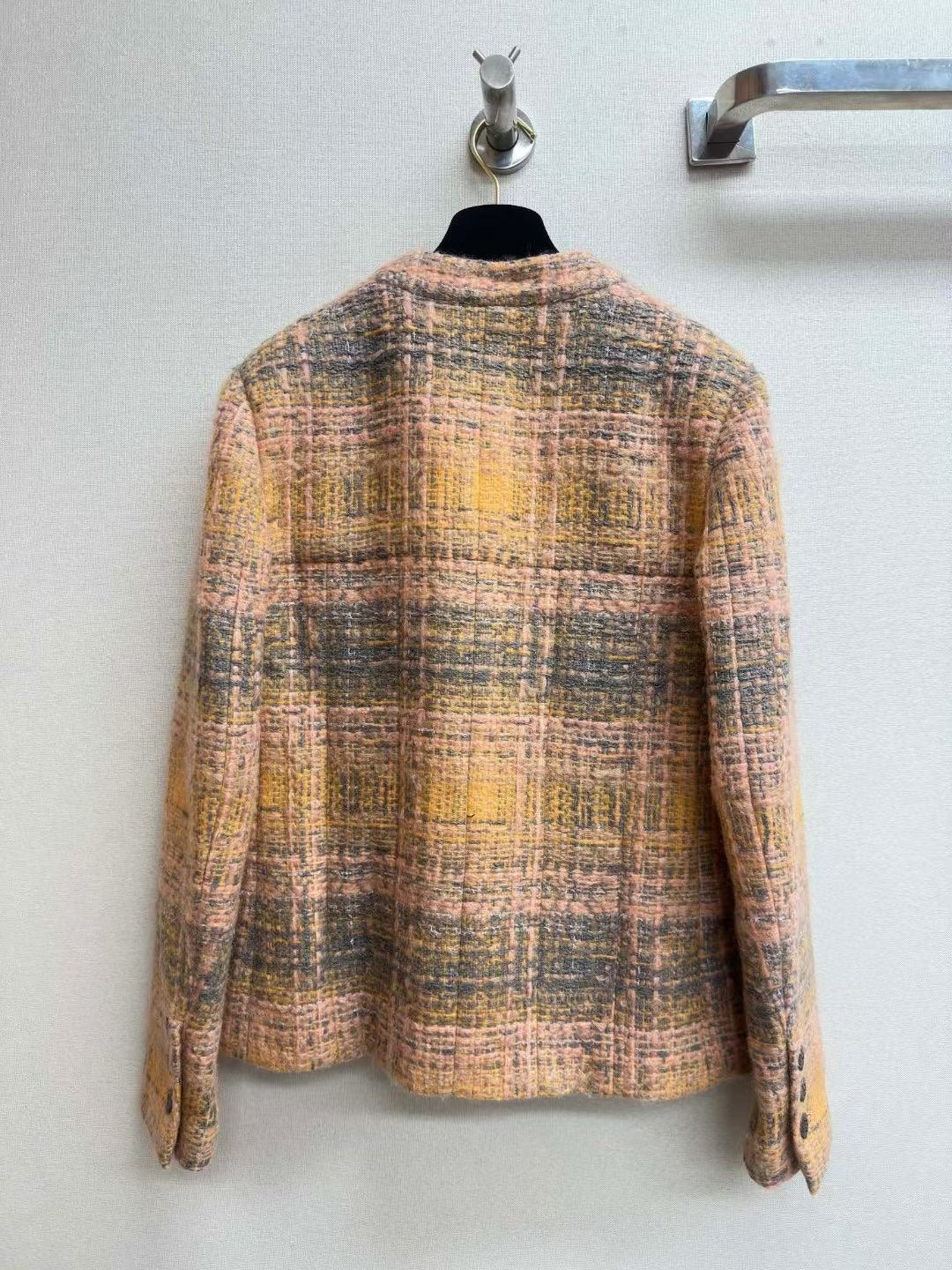 CC 25 Tweed Jacket Multicolor Cotton Wool 251968