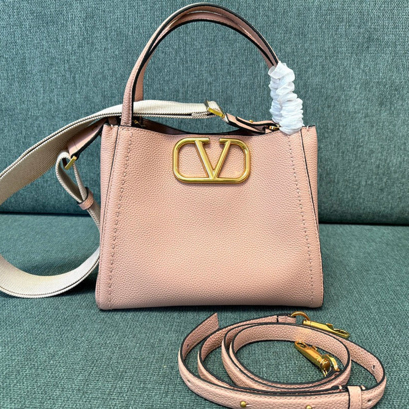VALENTINO small handbag blush pink calfskin 538533