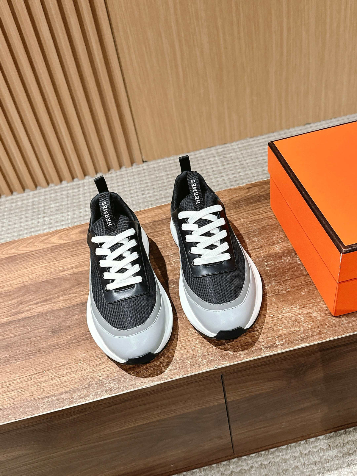 HM Gramme Sneaker Black Mesh 317600