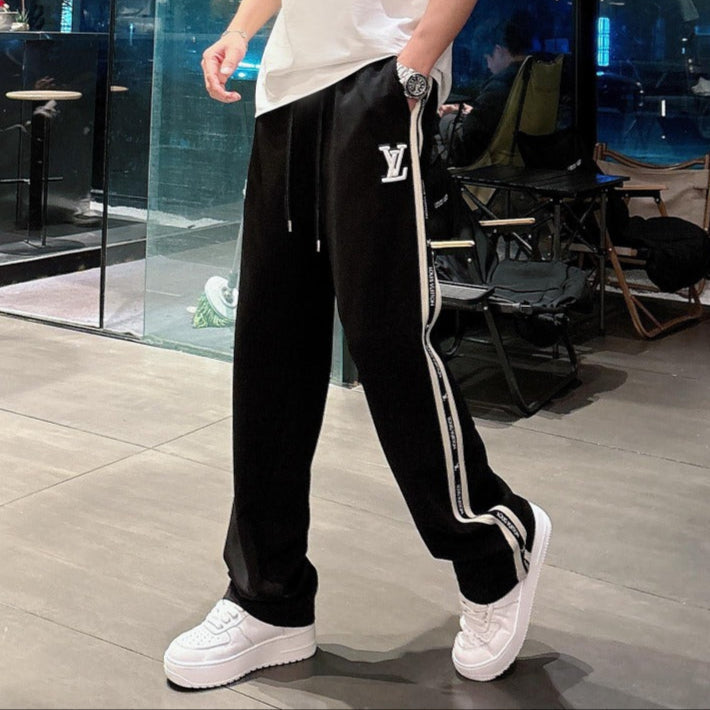 LV SWEATPANTS BLACK COTTON 239584