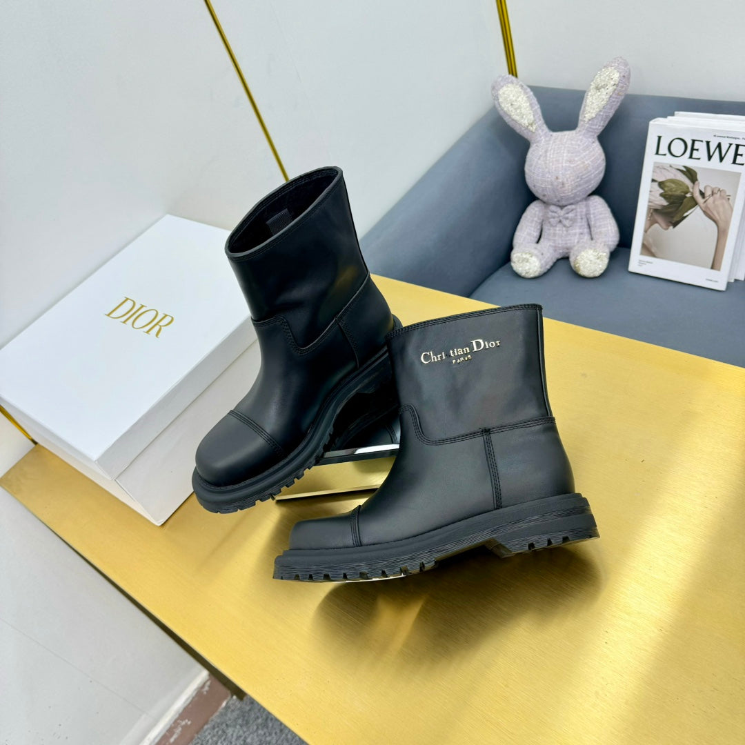 CD Ankle Boot In Plain Boots Cowhide 111762