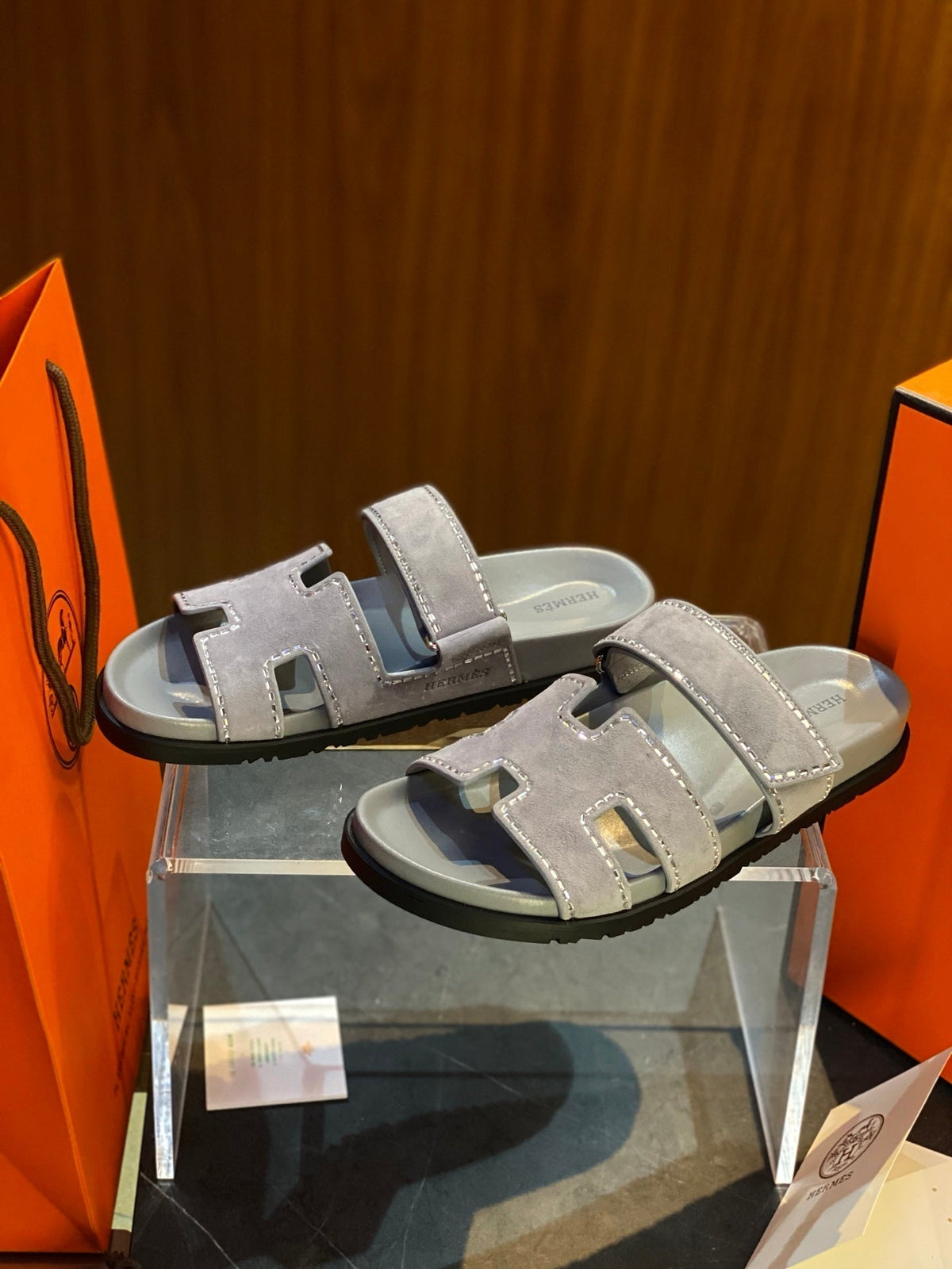 HM Men's Chypre Slide Suede 555872